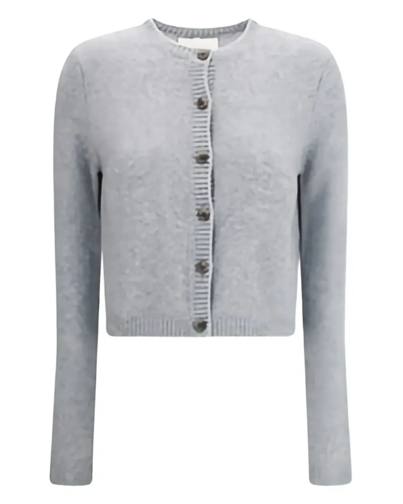 Lisa Yang Felicia button-front cashmere cardigan - Grau Grau