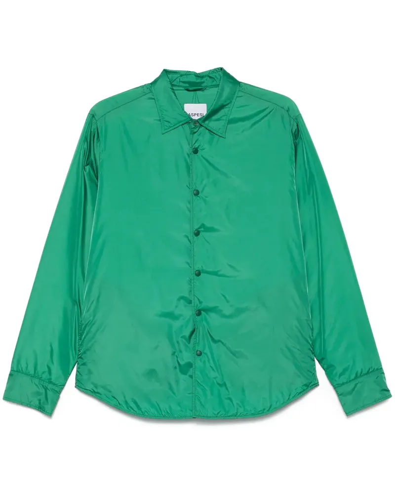 ASPESI Hemdjacke aus Re-Shirt - Grün Grün
