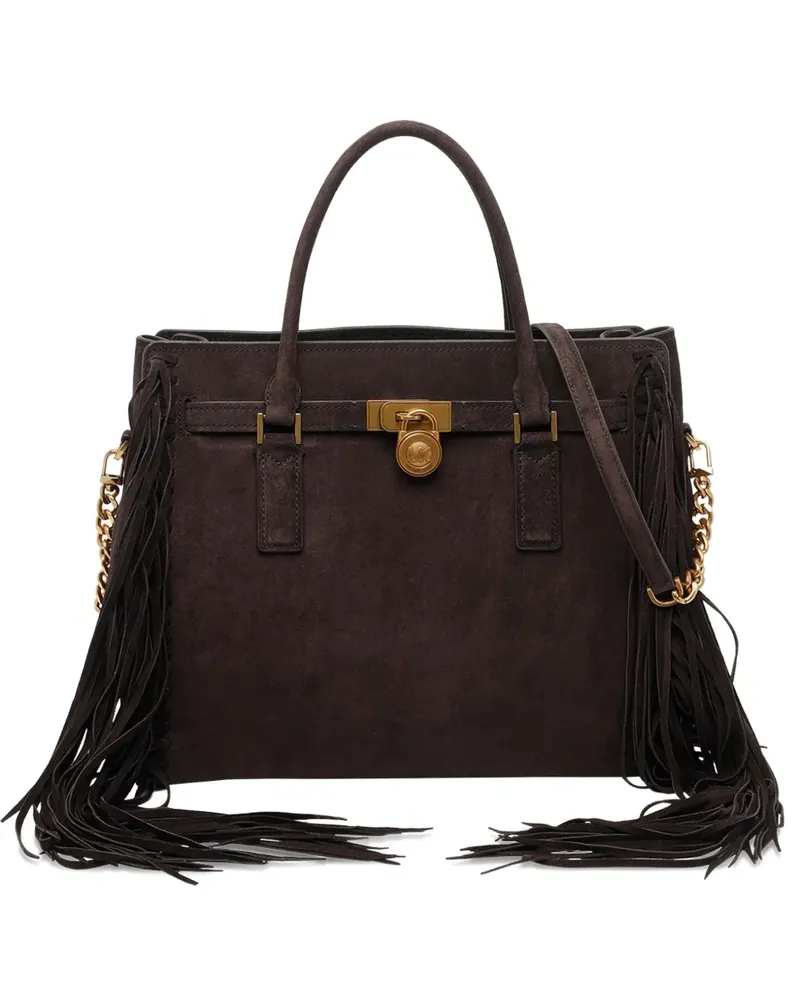Michael Kors Hamilton fringed tote bag - Braun Braun
