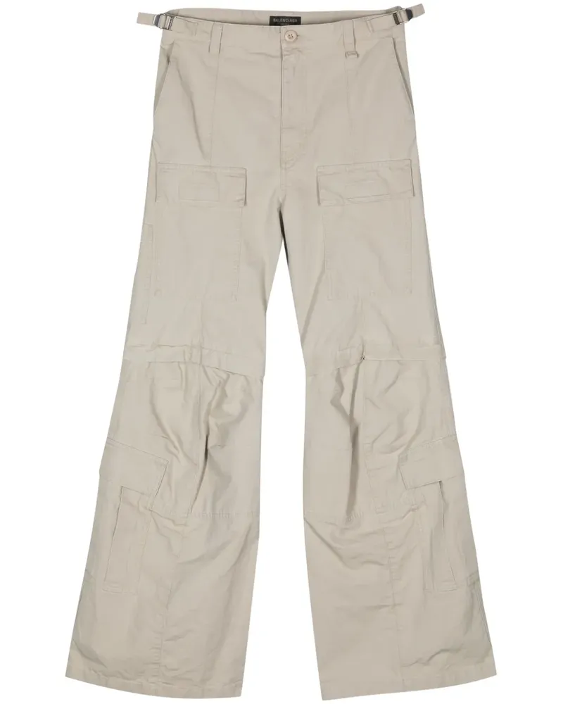 Balenciaga Ausgestellte Cargohose - Nude Nude