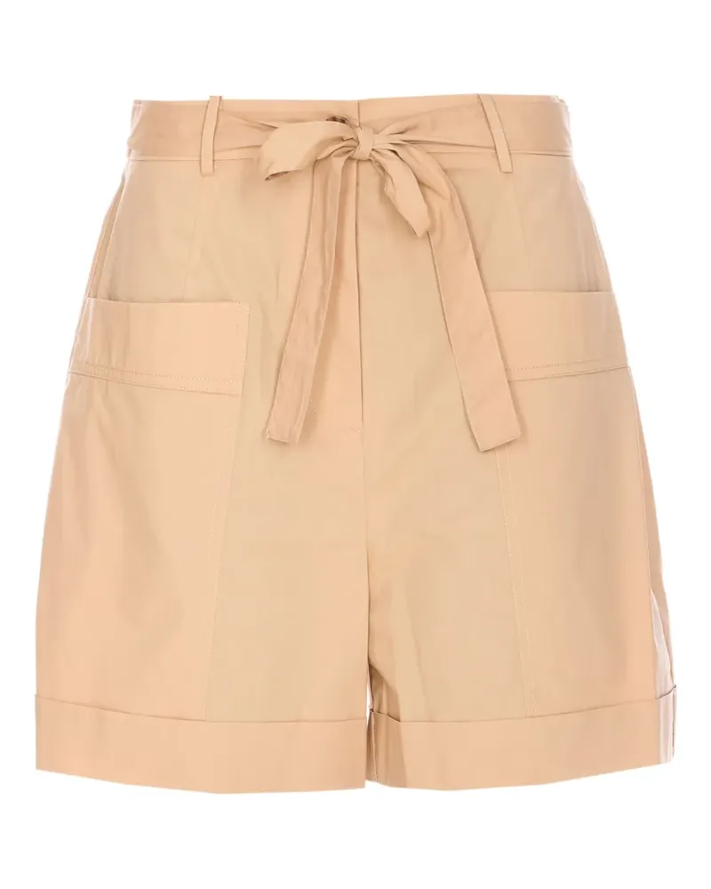 Liu Jo Utility' Shorts mit Gürtel - Nude Nude