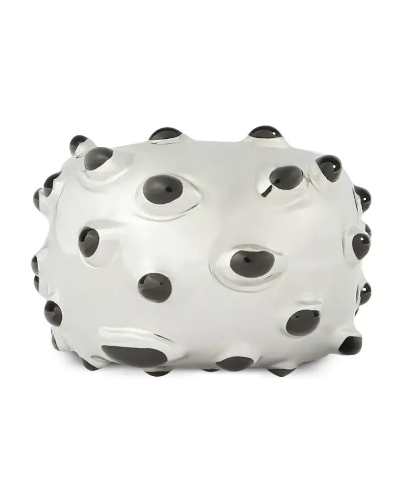 Courrèges Melierter Infinity Ring - Silber Silber