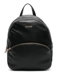 Liu Jo Rucksack mit Logo Schwarz