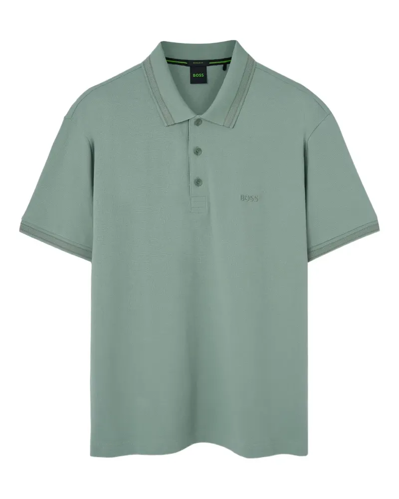 HUGO BOSS Klassisches Poloshirt - Grün Grün