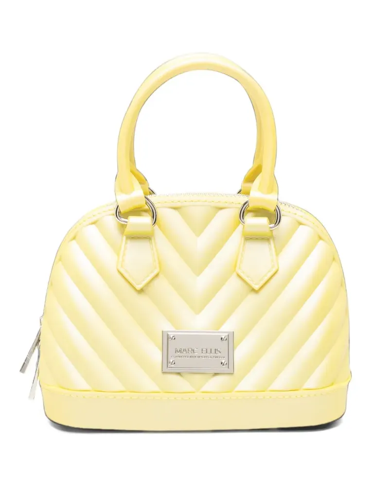 MARC ELLIS small Flat Maya tote bag - Gelb Gelb