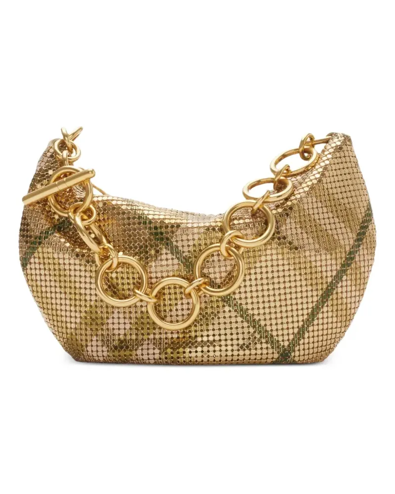 Burberry Schultertasche mit Karomuster - Nude Nude