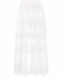 Dolce & Gabbana Bestickte Culottes Weiß