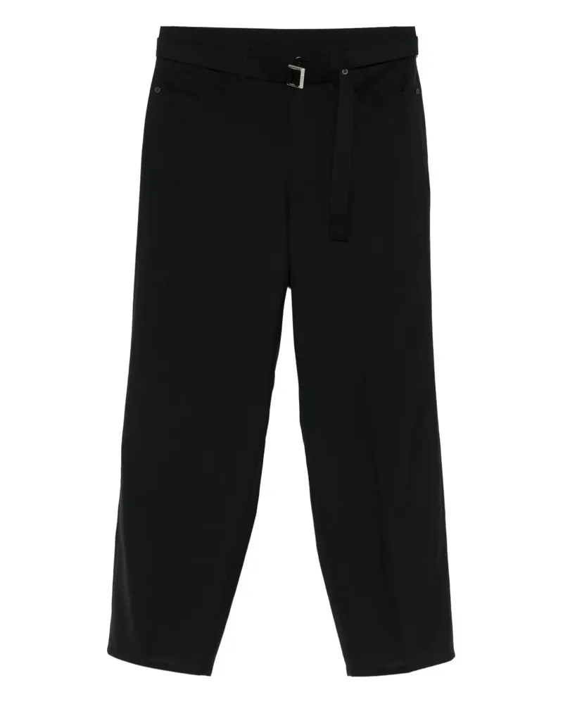Sacai Hose mit Gürtel - Schwarz Schwarz