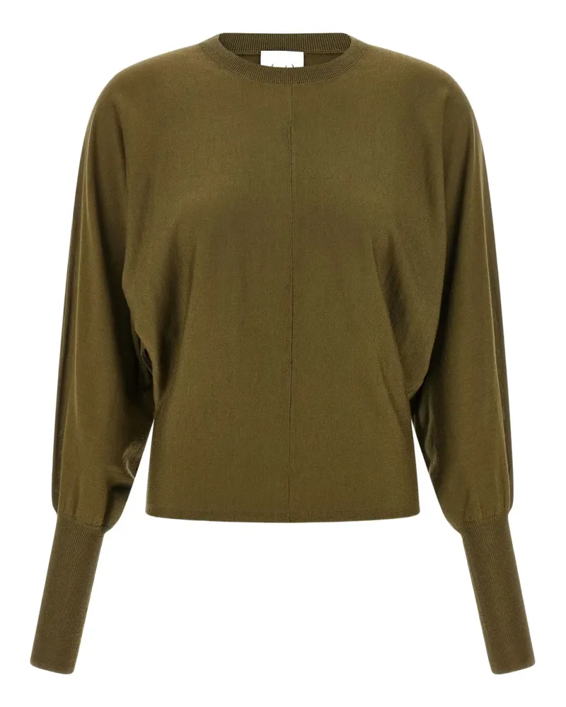 NUDE Pullover mit Rundhalsausschnitt - Grün Grün