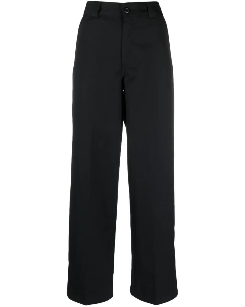 Carhartt WIP Schmale Hose mit Bügelfalten - Schwarz Schwarz