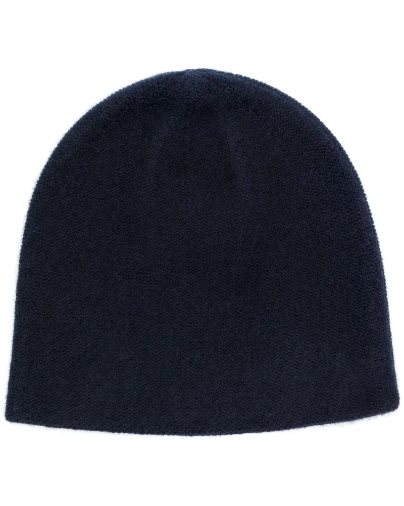 N.Peal Beanie aus Kaschmir - Blau Blau