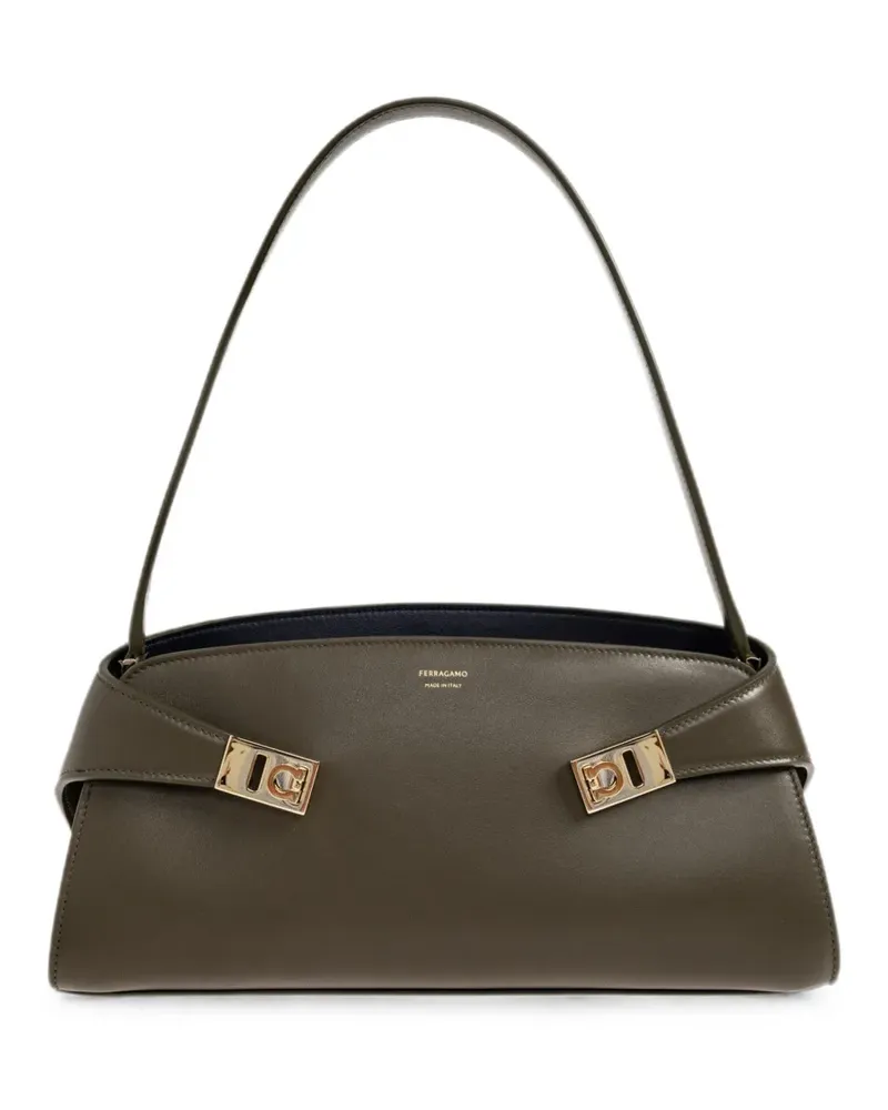 Ferragamo Hug Schultertasche - Grün Grün