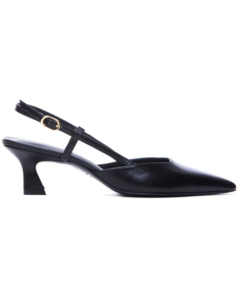 Stuart Weitzman Vinnie Slingback-Pumps 50mm - Schwarz Schwarz