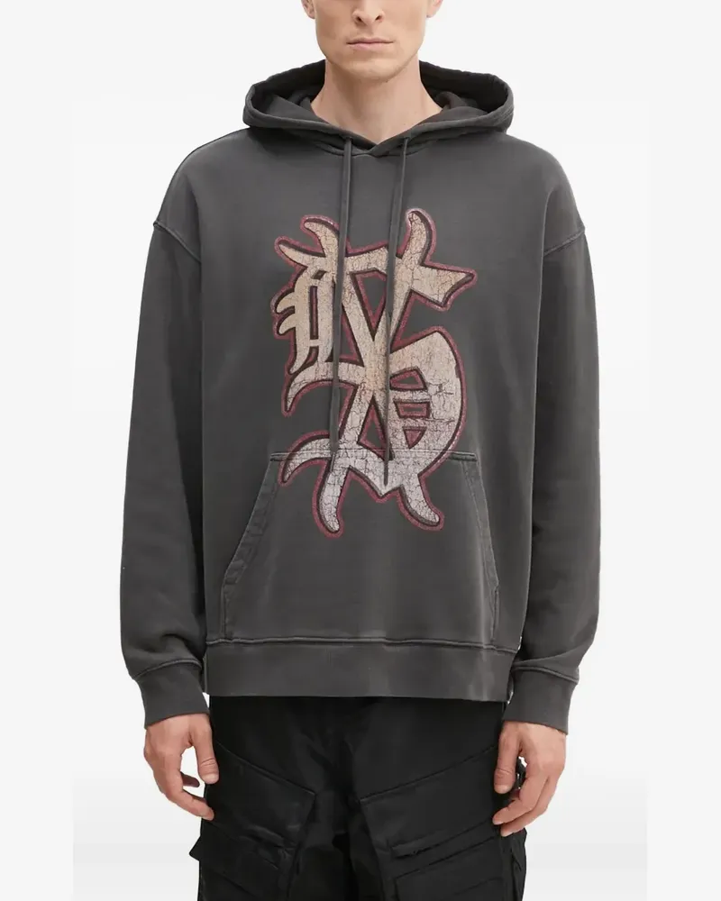 ksubi Dug Out Biggie Hoodie - Grau Grau