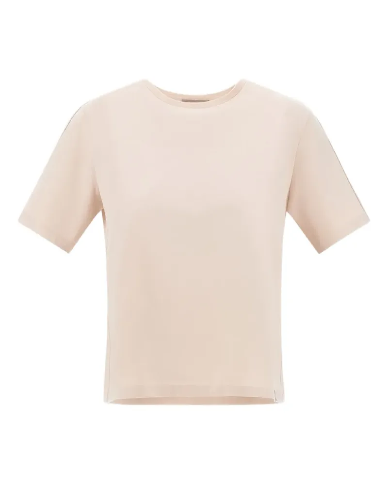 Herno Resort T-Shirt aus Jersey - Nude Nude