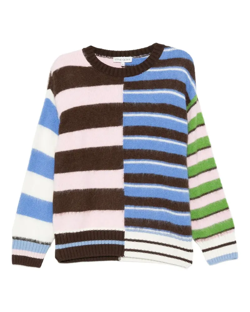 Stine Goya Gestreifter Pullover - Braun Braun