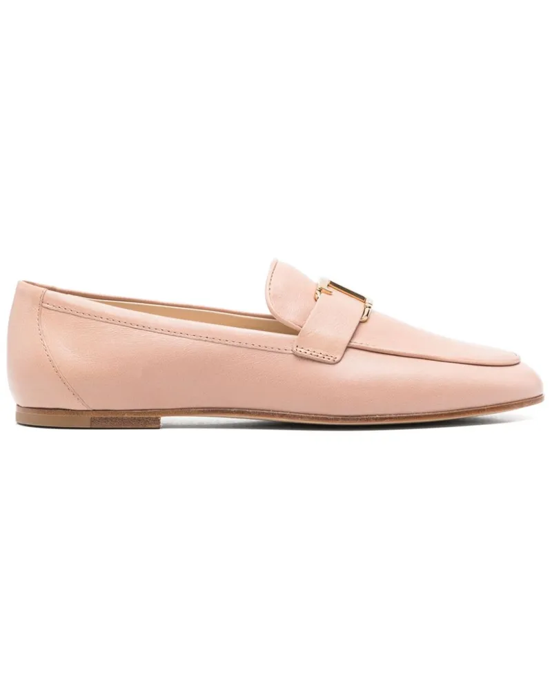TOD'S Loafer aus Leder - Nude Nude