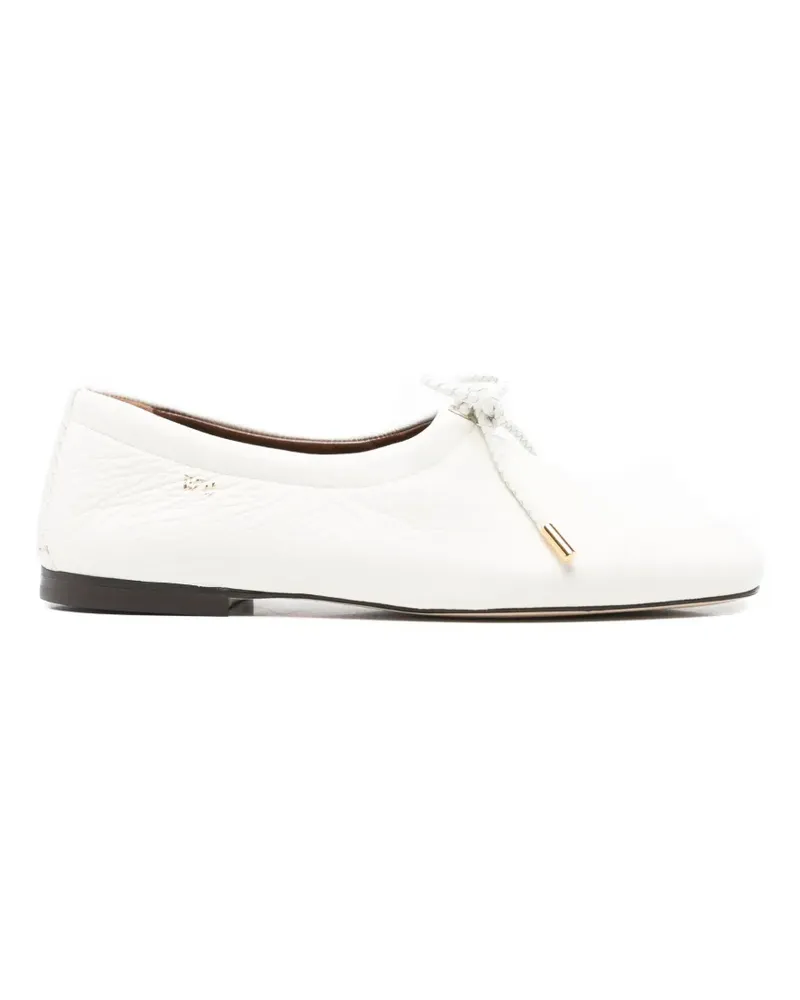 Wales Bonner Strukturierte Slipper - Weiß Weiß