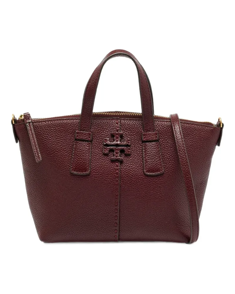 Tory Burch mini McGraw tote bag - Rot Rot