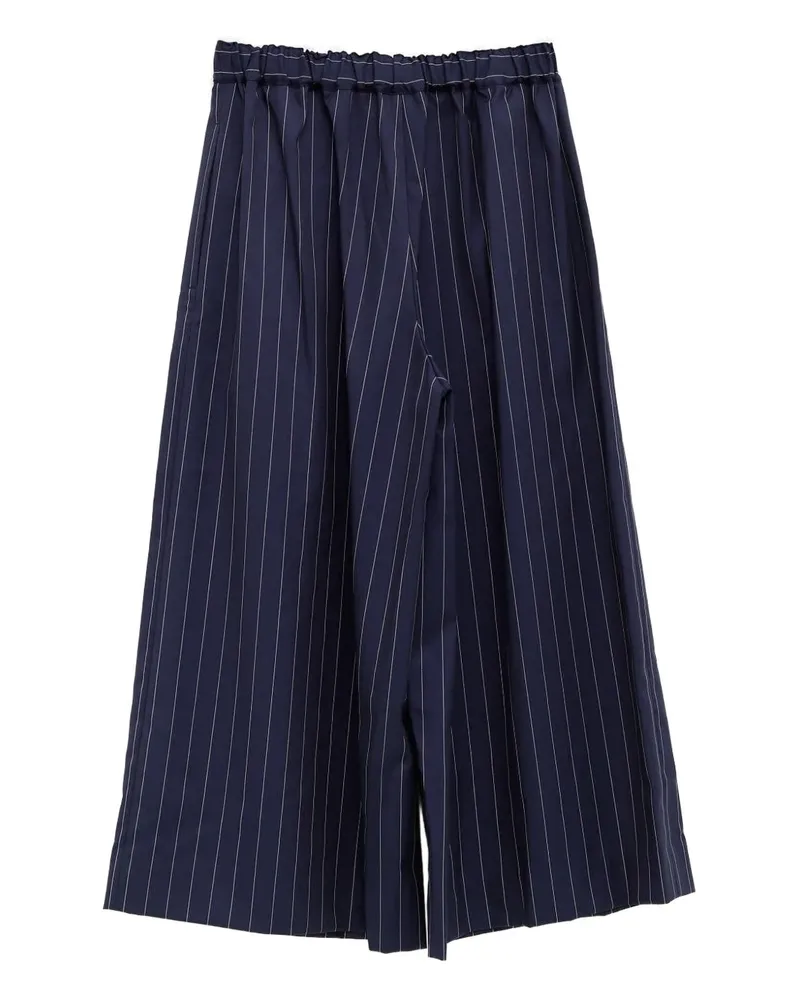 Comme des Garçons Gestreifte Hose - Blau Blau