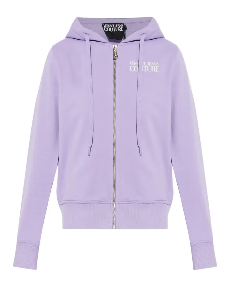 Versace Jeans zip-up sweatshirt - Violett Violett