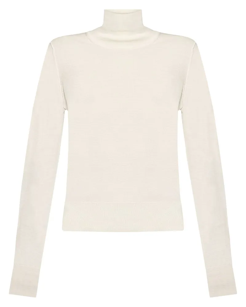 A.P.C. Klassischer Rollkragenpullover - Weiß Weiß