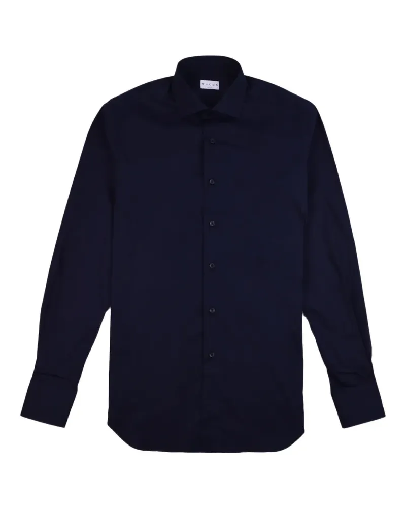 XACUS Langärmeliges Hemd - Blau Blau