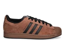 Gestreifte Superstar Sneakers - Braun