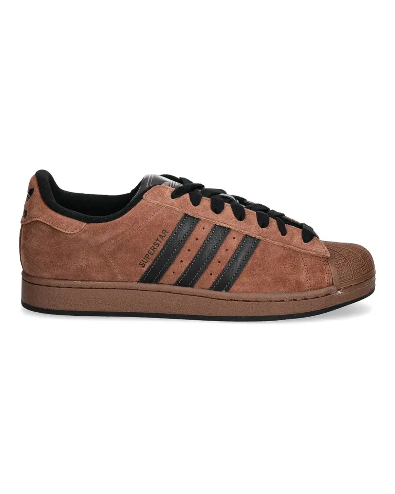adidas Superstar stripes sneakers - Braun Braun