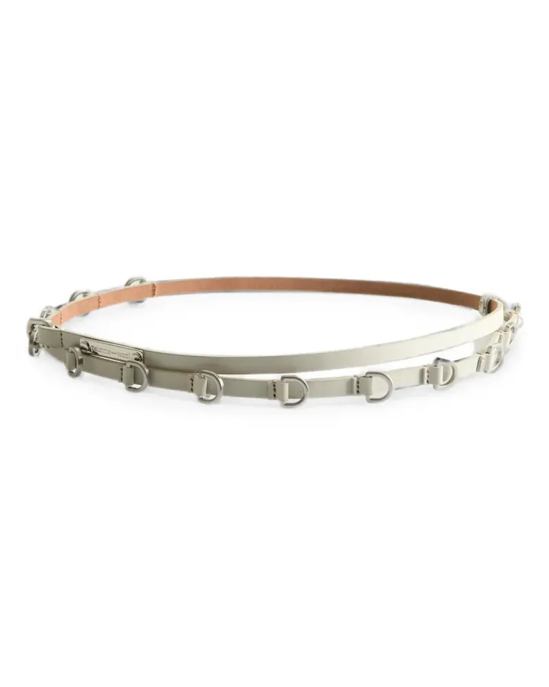 Paloma Wool Nora leather belt - Weiß Weiß