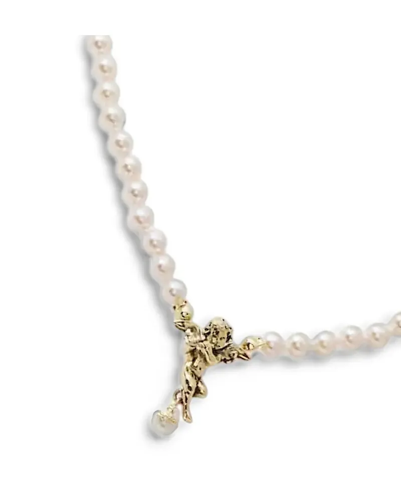 Vivienne Westwood Putti Perlenkette - Gold Gold