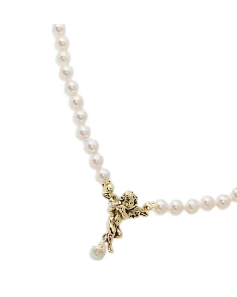 Vivienne Westwood Putti Perlenkette - Gold Gold