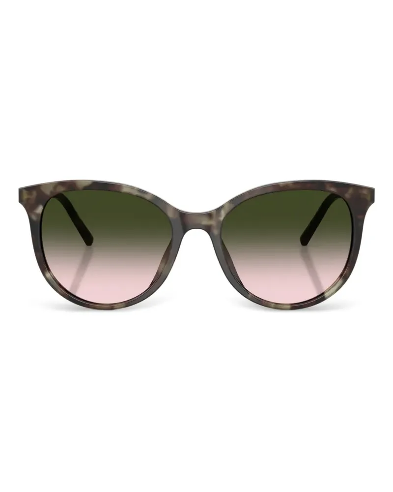 Dolce & Gabbana tortoiseshell-effect cat-eye sunglasses - Braun Braun
