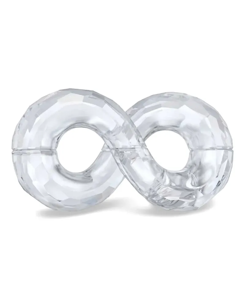 Swarovski Symbolic Infinity Figur mit Kristallen - Weiß Weiß