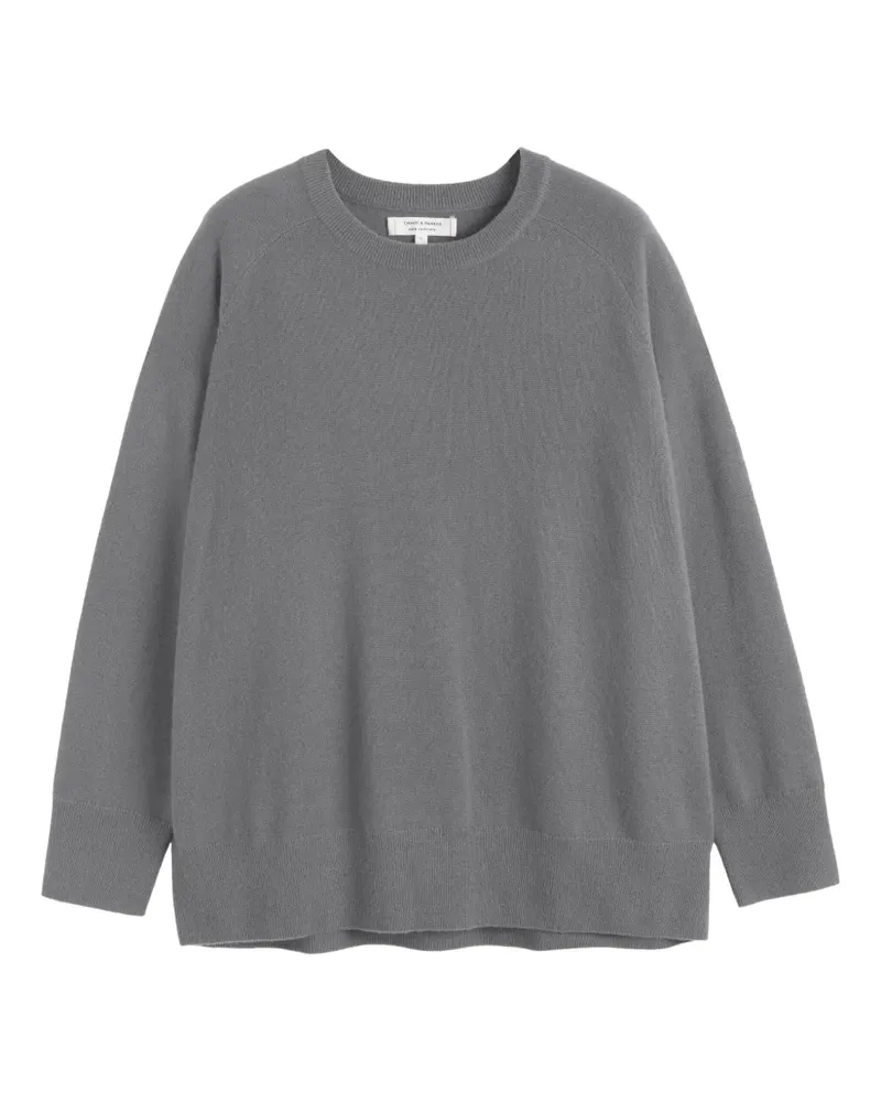 Chinti & Parker Klassischer Kaschmirpullover - Grau Grau
