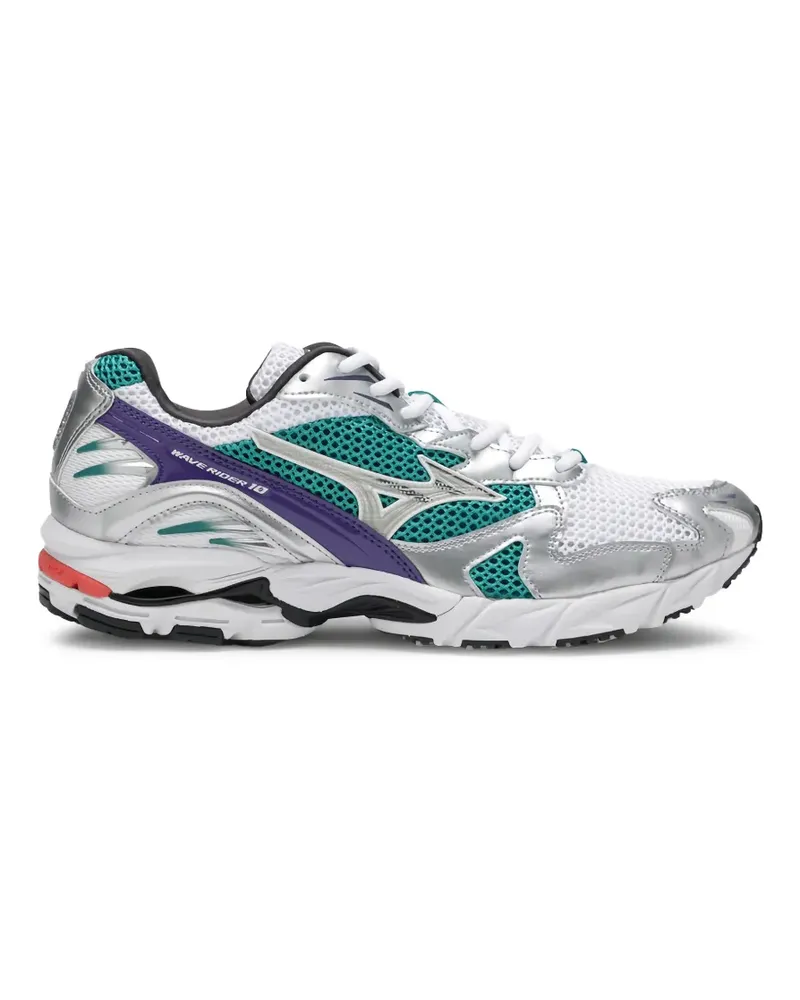 Mizuno Wave Rider Sneakers - Weiß Weiß