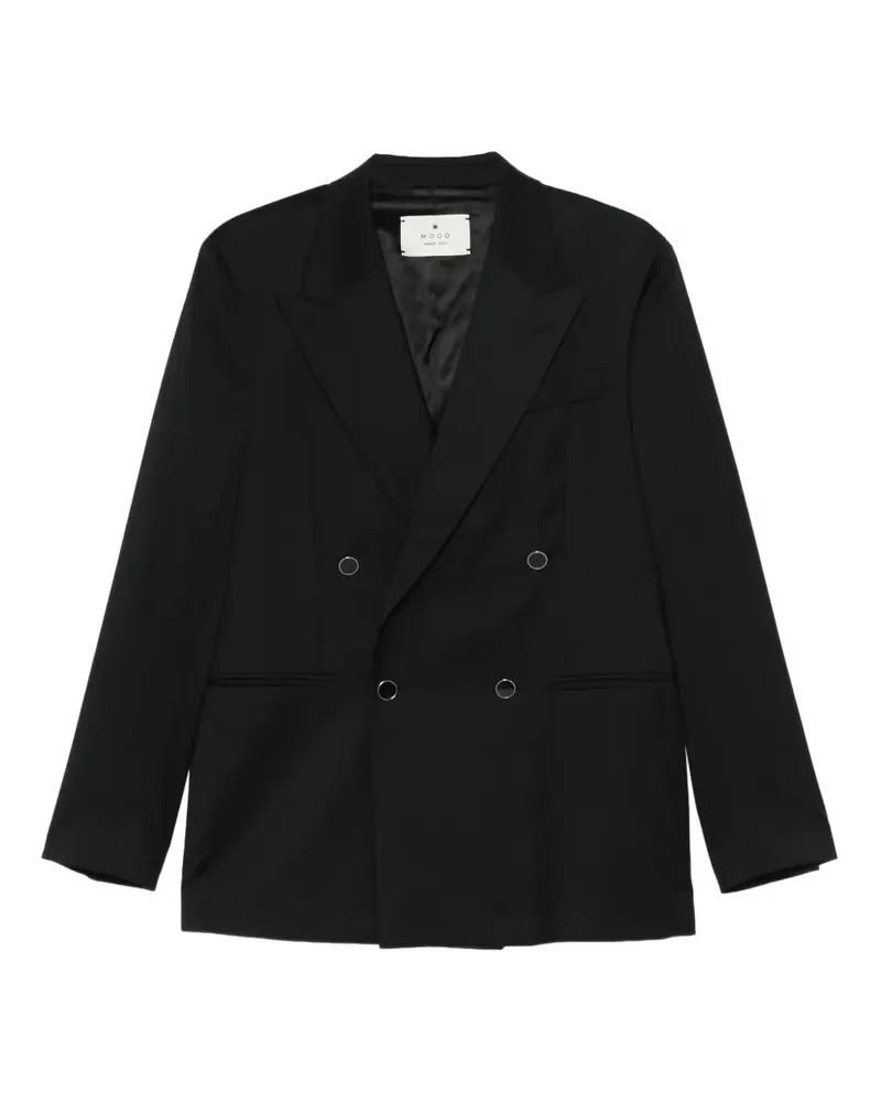 Manuel Ritz double-breasted blazer - Schwarz Schwarz
