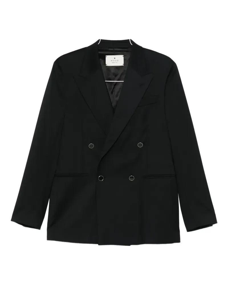 Manuel Ritz double-breasted blazer - Schwarz Schwarz