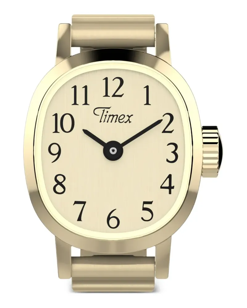 Timex mini Cavatina 16mm ring watch - Gold Gold