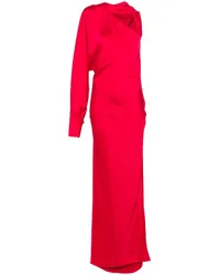 Genny Maxikleid aus Satin Rot