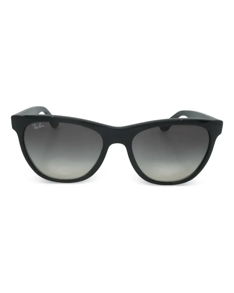 Ray Ban Sonnenbrille mit eckigem Gestell - Schwarz Schwarz