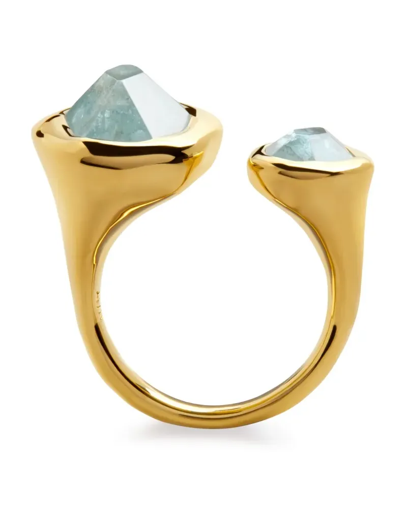 Monica Vinader Offener Odyssey Ring - Gold Gold