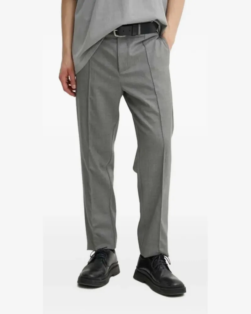 IRO Hose mit Faltentaschen - Grau Grau