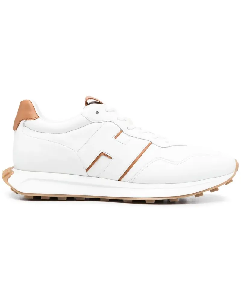 Hogan Sneakers mit Kontrastdetail - Weiß Weiß