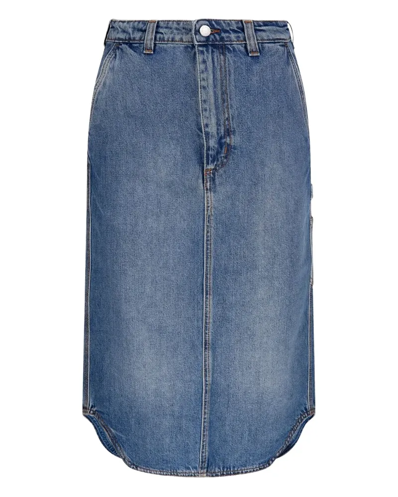 Haikure Rock aus Denim - Blau Blau