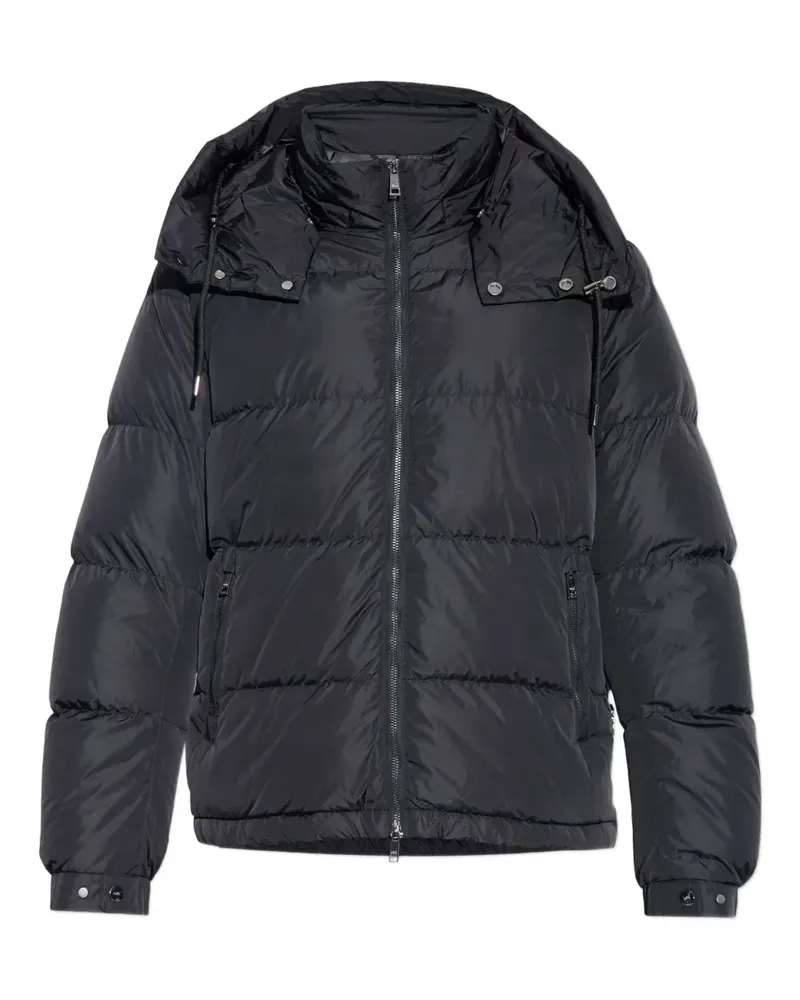 ADD hooded ped jacket - Schwarz Schwarz