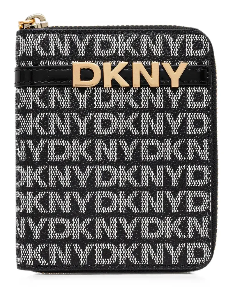 DKNY small Avril wallet - Schwarz Schwarz