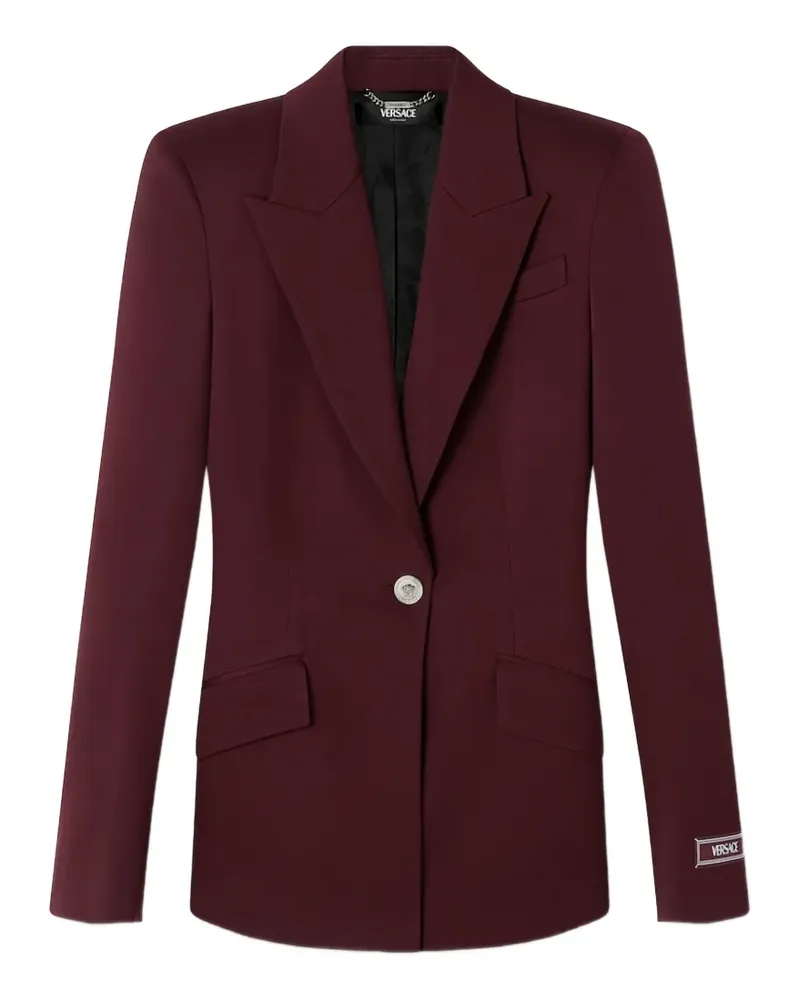 Versace single-breasted blazer - Rot Rot