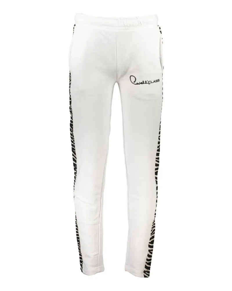 Roberto Cavalli zebra-print track pants - Weiß Weiß