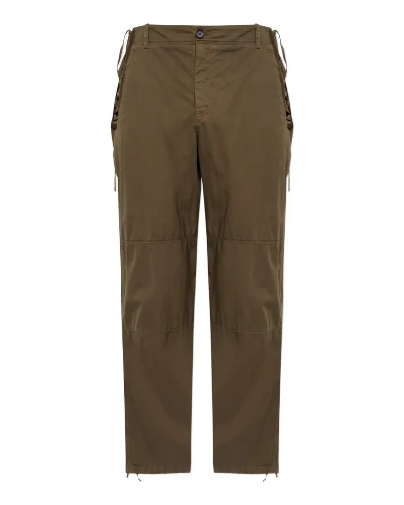 Alexander McQueen Hose mit Schnürung - Braun Braun